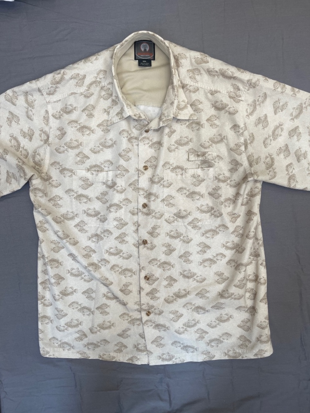 Weatherproof Garment Company Short Sleeve-Vented Fishing Shirt